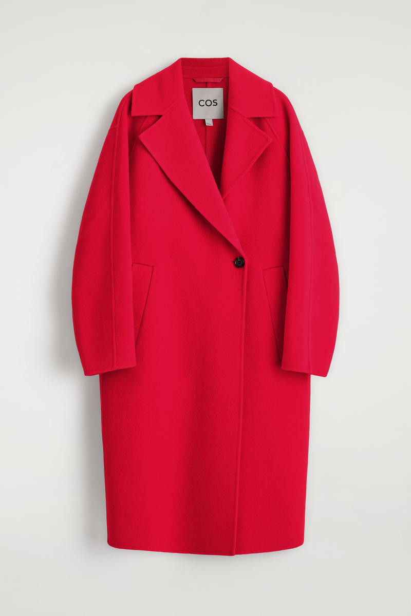 Oversized Double-Breasted Wool Coat | COS (US)