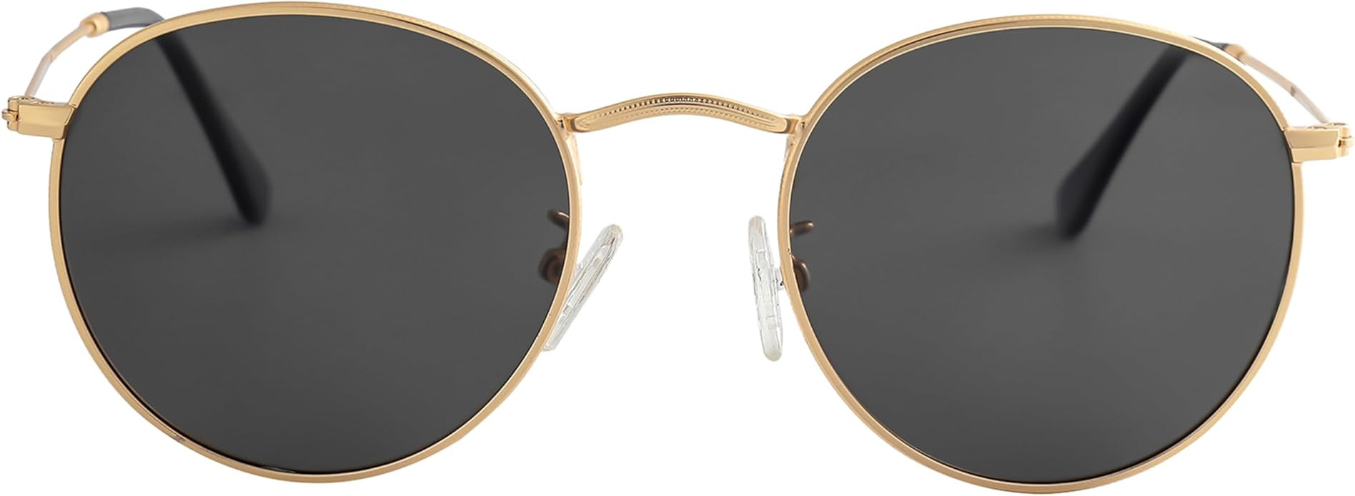 Kursan Small Round Metal Polarized Sunglasses for Men Women Mirrored Lens Classic Circle Sun Glas... | Amazon (US)