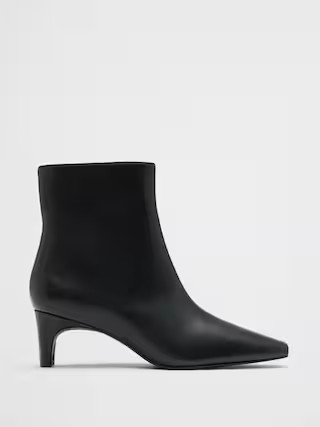Vegan Leather Dress Bootie | Banana Republic Factory