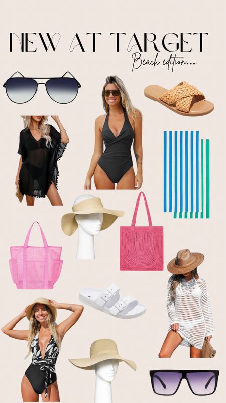 Shop all the new arrivals from Target… make it a beach edition tho! Totes, swimsuits, cover ups, sunglasses & more! Summer is around the corner- grab it all now!! 🥰

#LTKswim #LTKFind #LTKunder50