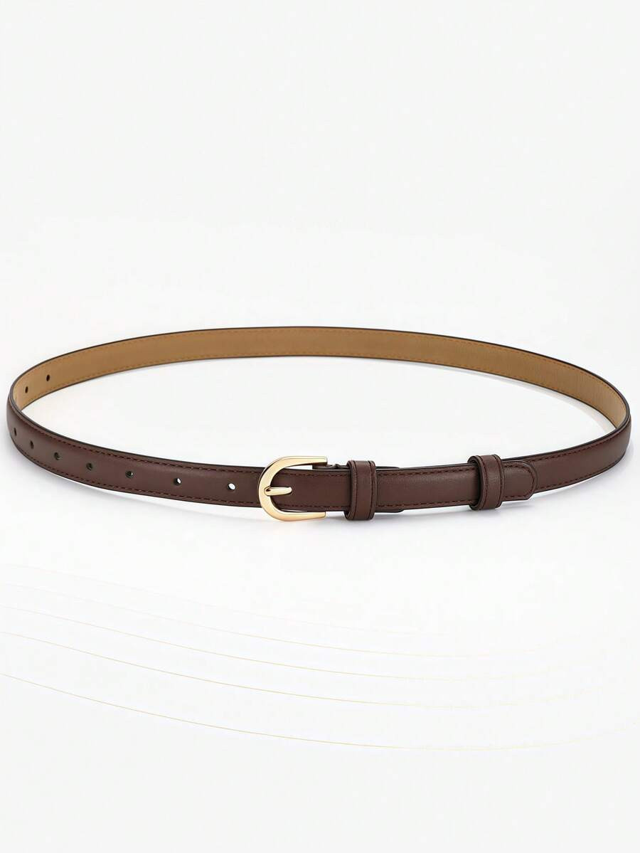 Metal Buckle Waist Belt, Suitable For Dresses In Summer And School | SHEIN