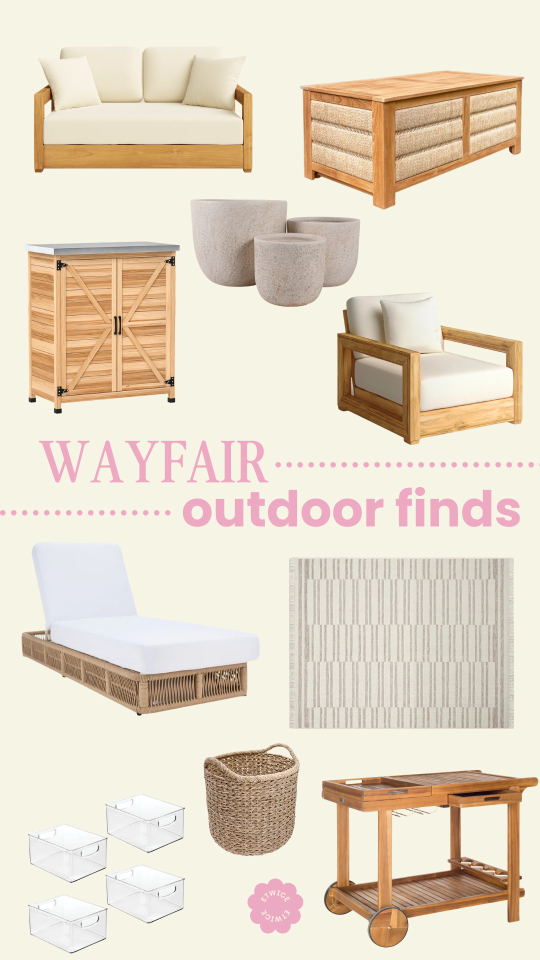 Wayfair outdoor finds! 

 #LTKmomlife #LTKSeasonal #LTKHome