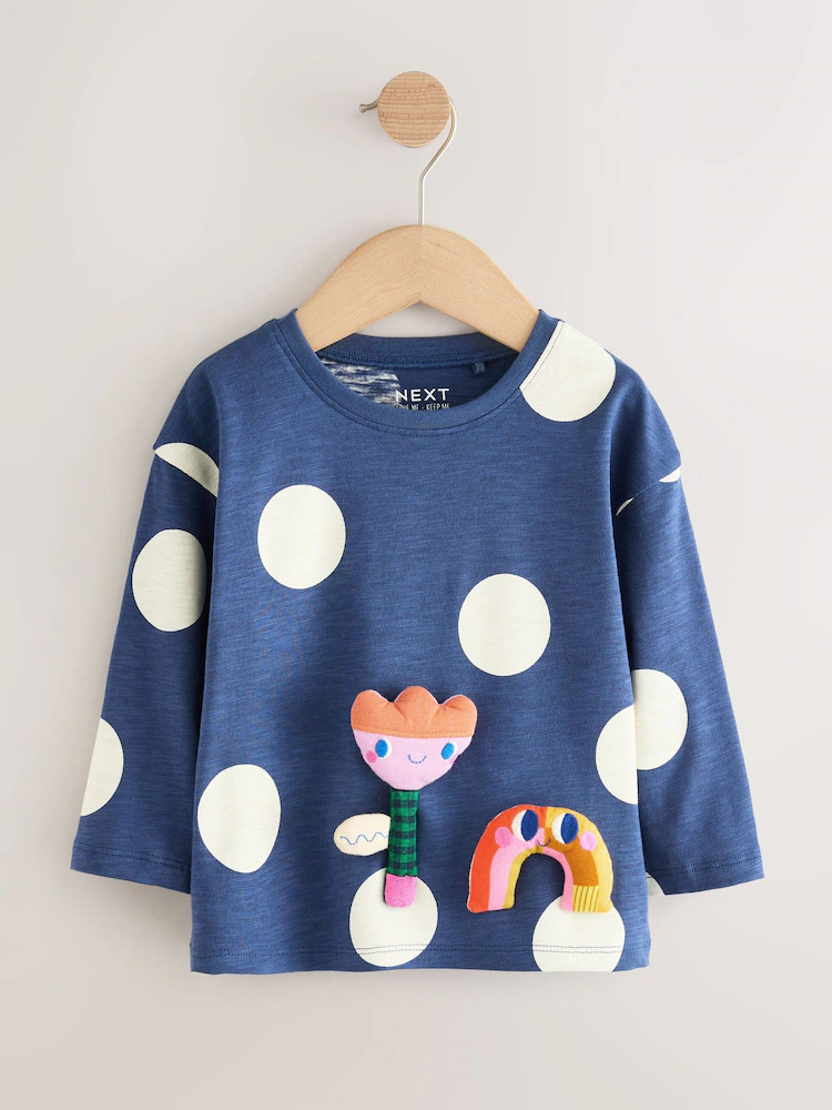 Rainbow Long Sleeve Tops 4 Pack (3mths-7yrs) | Next US