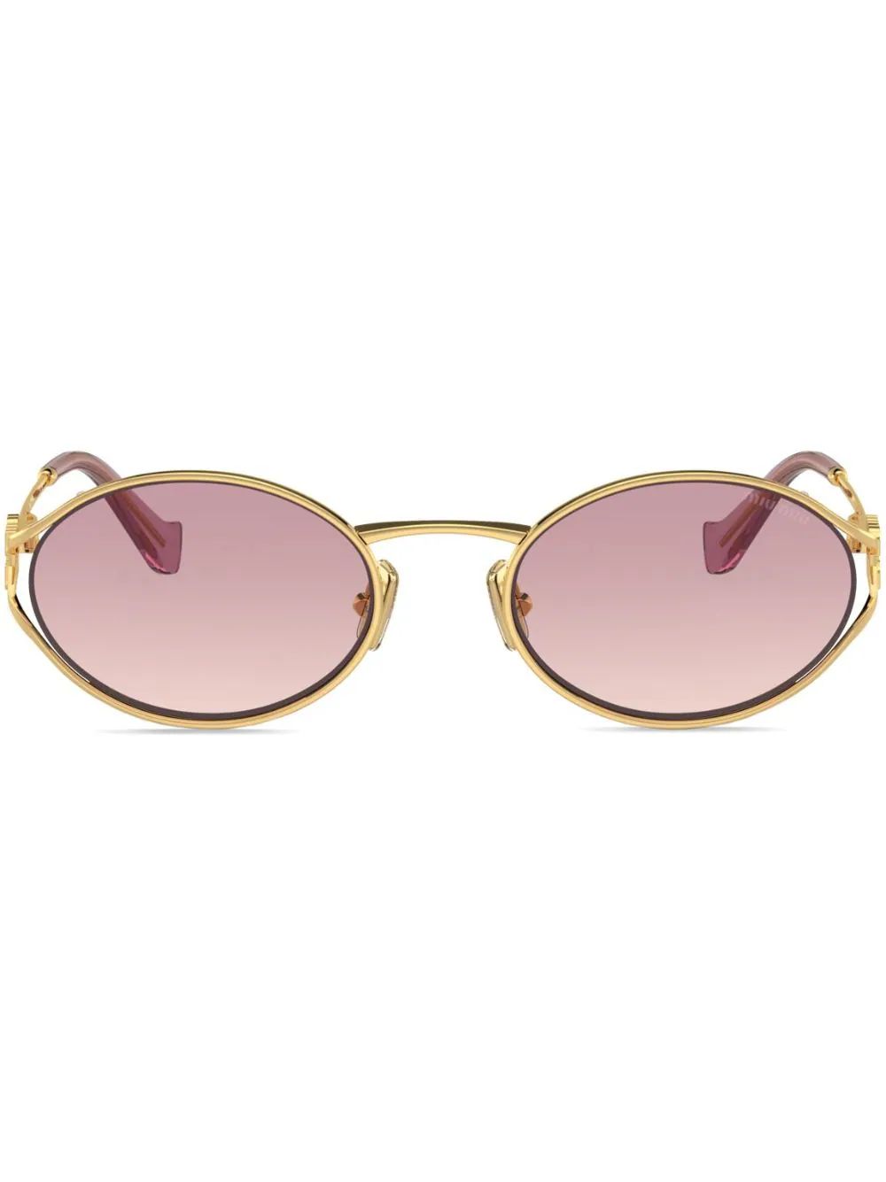 oval-frame gradient-lenses sunglasses | Farfetch Global