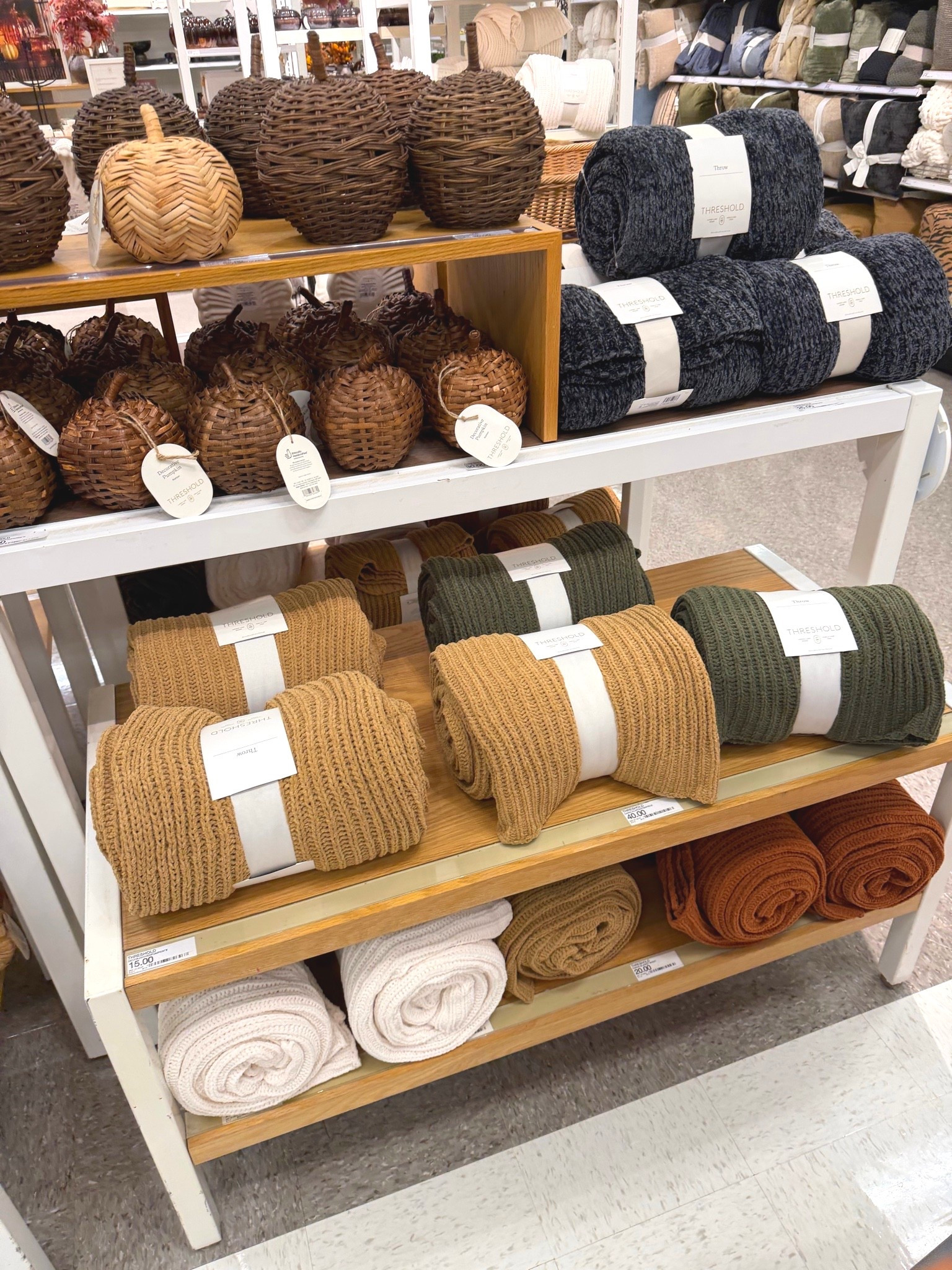 Target Threshold Fall Decor throws & wicker pumpkins @target #target #targethome #fallhomedecor #newattarget #targetdecorideas #falldecor #threshold #fallthrows

#LTKHome #LTKSeasonal