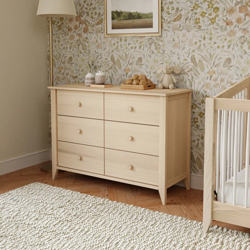 babyletto Sprout 6 Drawer 19.75" W Double Dresser & Reviews | Wayfair | Wayfair North America