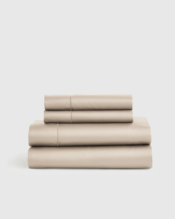 Giza Sateen Sheet Set, Ivory