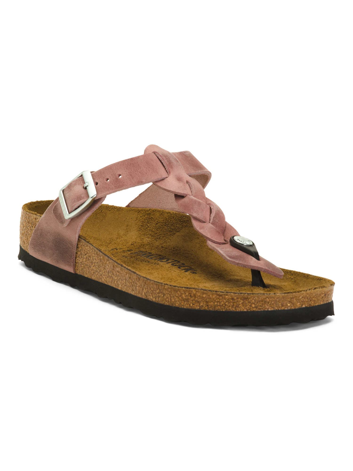 Made In Germany Nubuck Leather Gizeh Braid Sandals | TJ Maxx