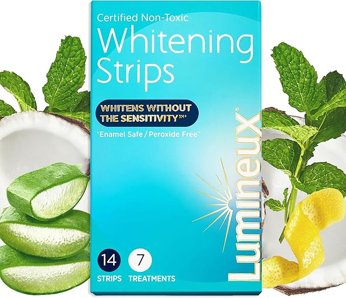Lumineux Teeth Whitening Strips 7 Treatments - Enamel Safe - Whitening Without The Sensitivity - ... | Amazon (US)