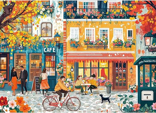 Jigsaw Puzzles for Adults 1000 Pieces, Interlock Perfectly Letter on Back No Dust, Home Decor Bir... | Amazon (US)