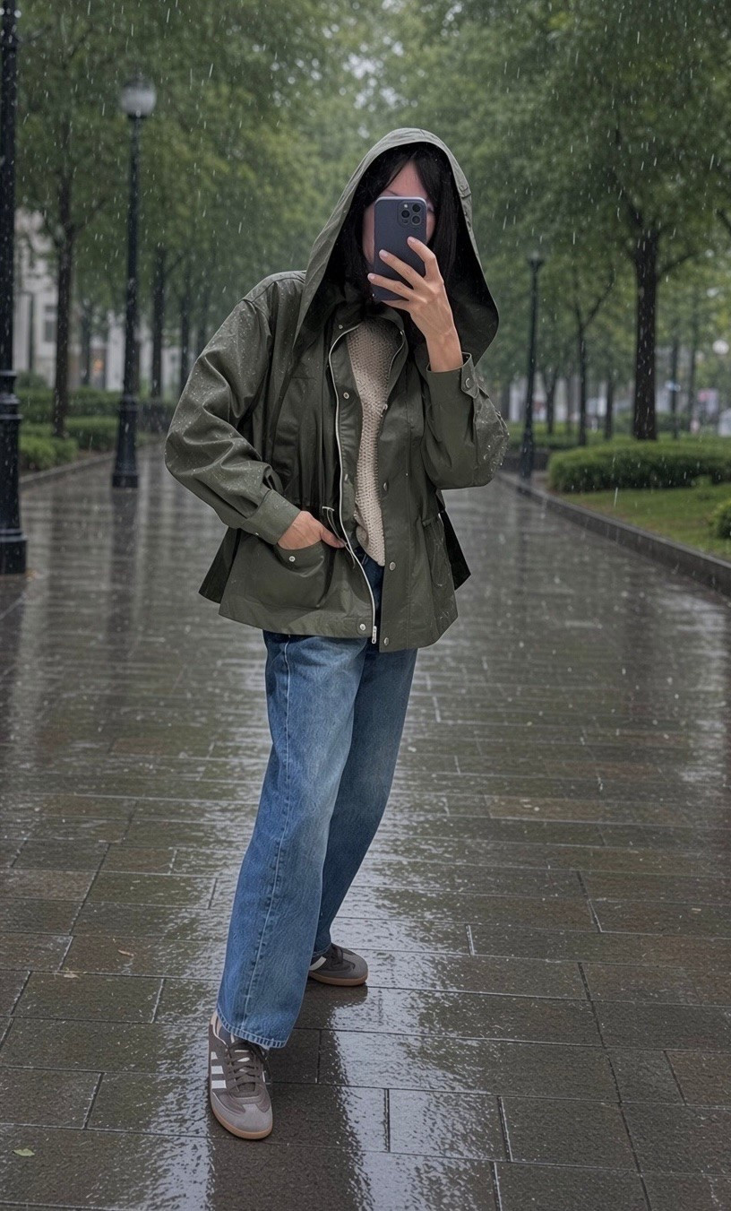 So happy to have this hooded rain jacket today. Great job Walmart!

#LTKU #LTKOver40