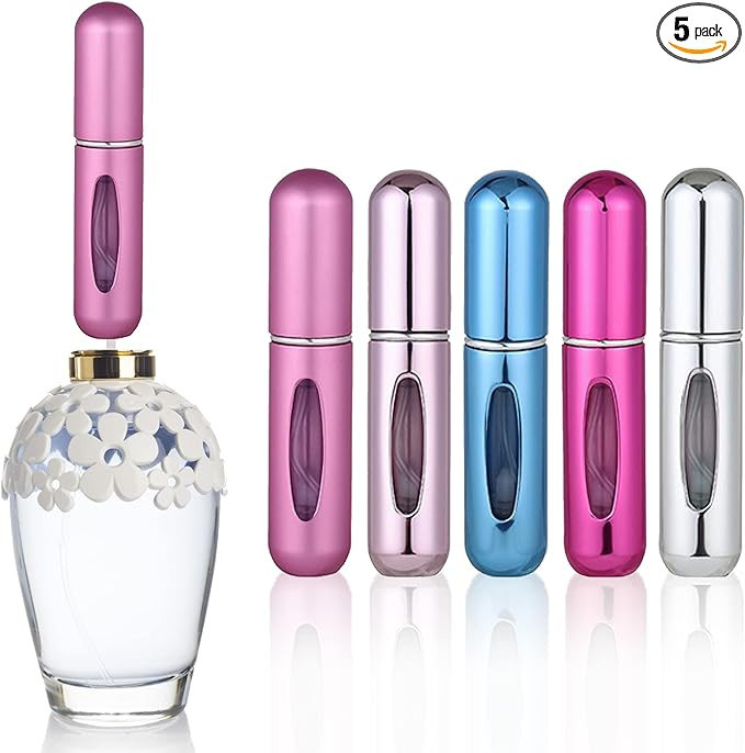 MDDRUIQI Perfume Travel Refillable-Perfume Atomizer Bottle Portable, Christmas Gifts for Women Ou... | Amazon (US)