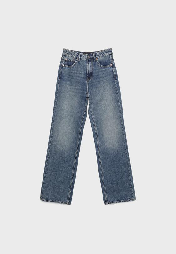 D92 Straight wide - Women's fashion | Stradivarius United Kingdom | Stradivarius (UK)