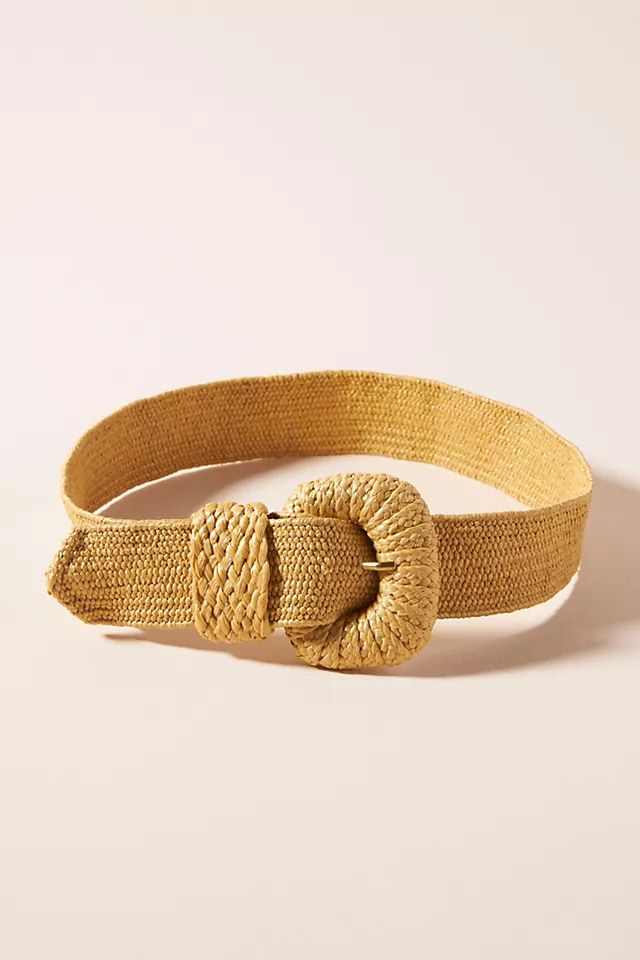 Raffia Stretch Belt | Anthropologie (US)