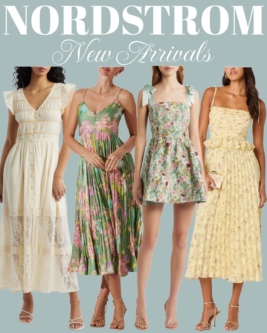 New arrivals at Nordstrom! 

Spring dress, Easter dress, wedding guest dress, spring break, resort wearr

#LTKootd #LTKWedding #LTKSeasonal