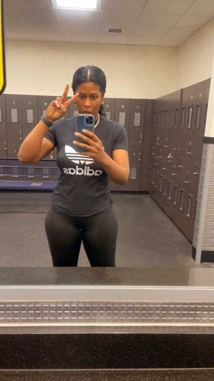 Not every gym outfit has to be complicated. I kept it simple with this black Adidas tee and black leggings — comfy enough for the gym but still cute enough to wear after. These are the kind of pieces I reach for over and over because they just work.

#LTKOver40 #LTKootd #LTKActive
