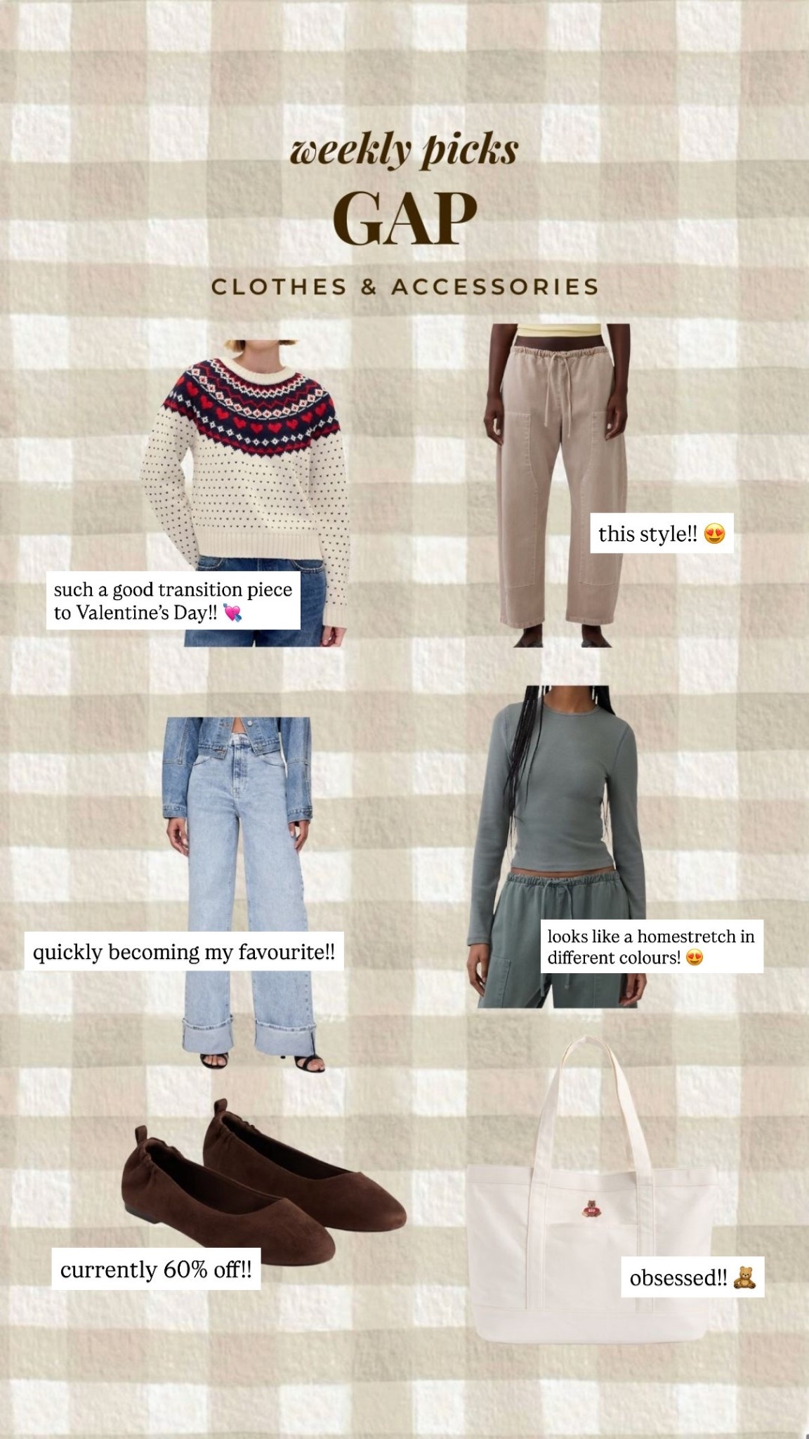 So many cute options to transition to Valentine’s Day with Gap!

#LTKmidsize #LTKwinter #LTKcanada