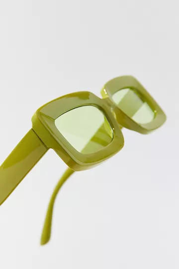 Sylvie Rectangle Sunglasses | Urban Outfitters (US and RoW)