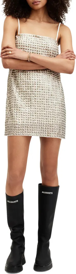 Opeline Studded Minidress | Nordstrom