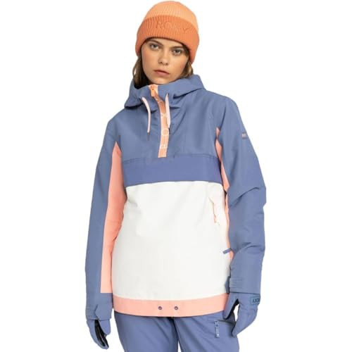 Roxy Women's Standard Shelter Snowboard 10K Waterproof Insulated Ski Jacket, PFAS-Free, Hydrosmart Collar, Wild Wind, Large | Amazon (US)
