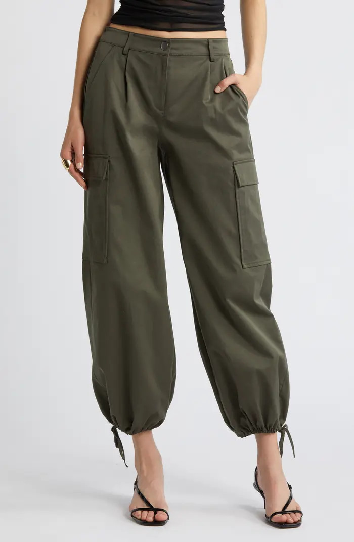 Open Edit Twill Cargo Pants | Nordstrom | Nordstrom