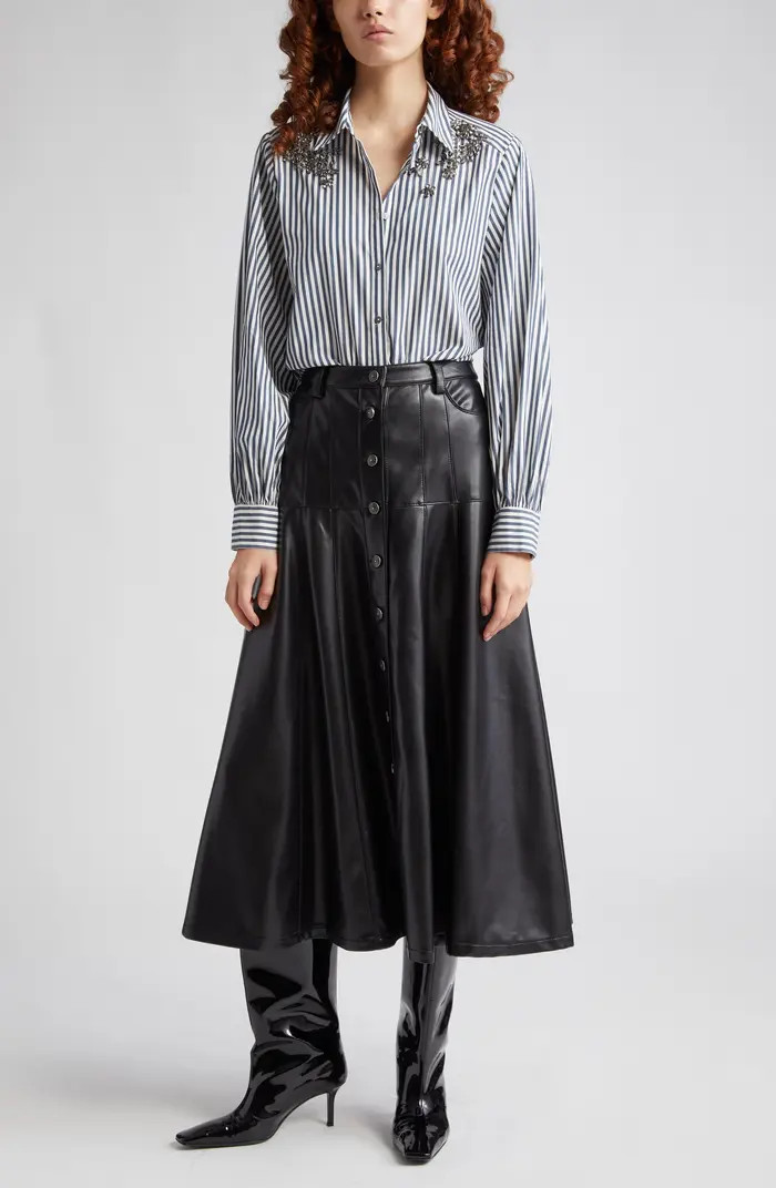 Veena Faux Leather Skirt | Nordstrom
