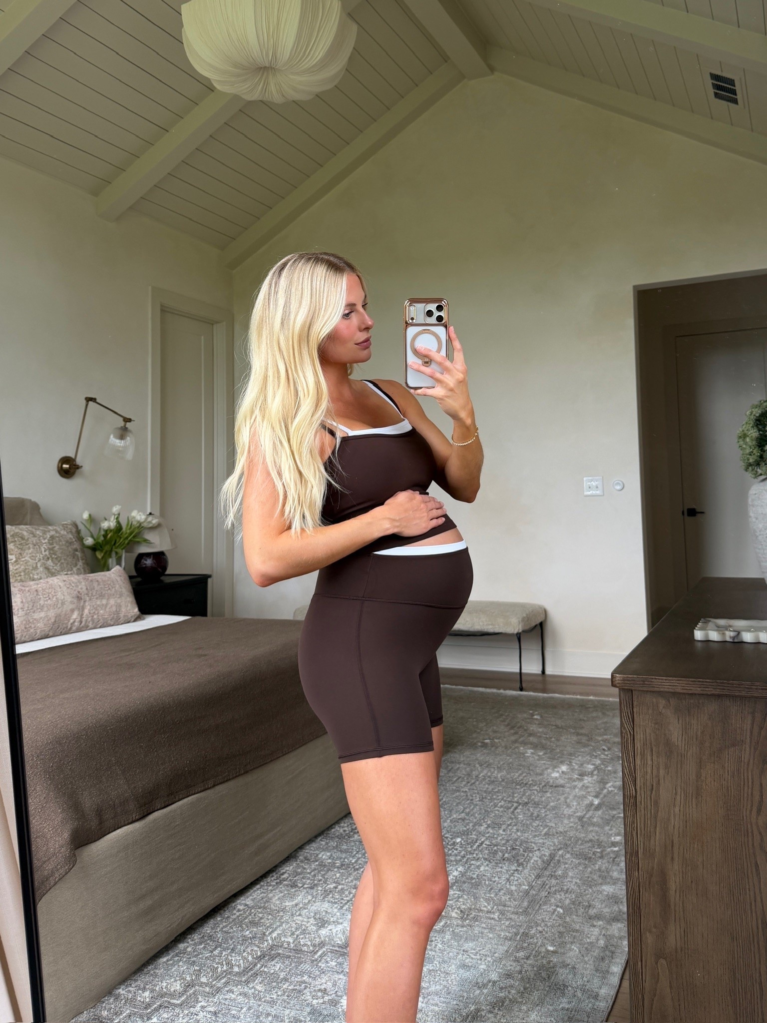 Code SHORTSAF for 15% off on top of their current sale! Wearing medium in top & bottoms (sized up for pregnancy)! #kathleenpost

Active wear, workout wear, walk outfit, bump friendly, maternity look

#LTKfitnessgoals #LTKActive #LTKBump