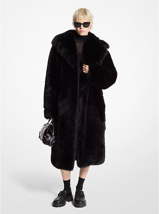 Faux Fur Coat | Michael Kors CA