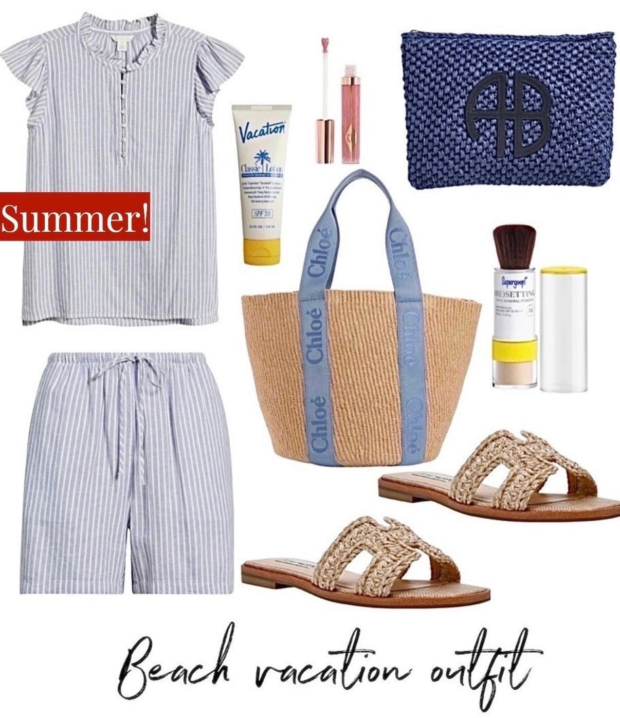 Beach vacation outfit 
Matching set
Sandals
Summer Vacation Outfit
Summer Outfit 
Beach Outfit

#LTKootd #LTKgrwm #LTKSeasonal