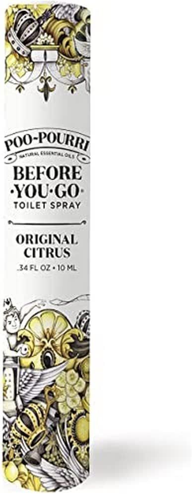 Amazon.com: Poo-Pourri Before-You-go Toilet Spray, Original Citrus Scent, 10 ml. : Everything Els... | Amazon (US)