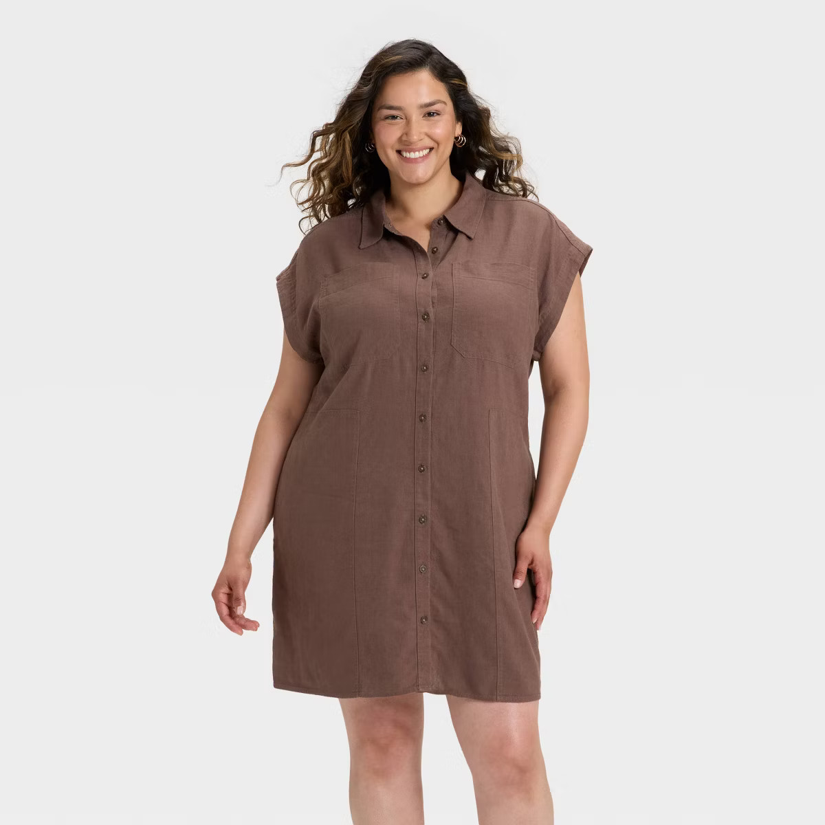 Women's Short Sleeve Mini Shirtdress - Universal Thread™ | Target