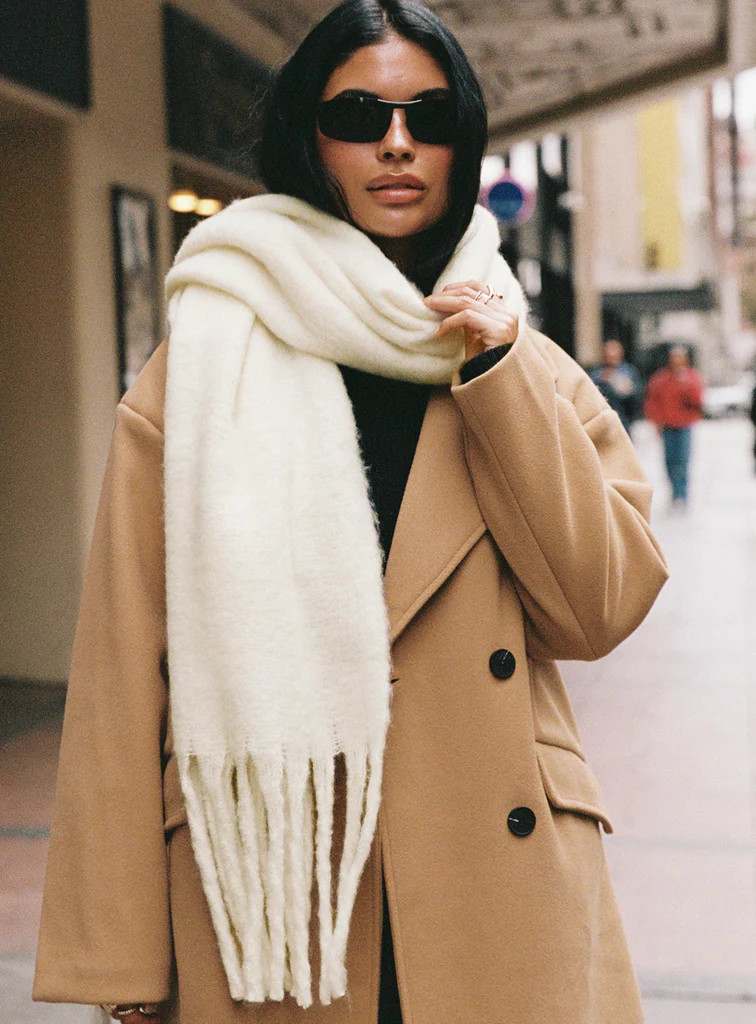 July Scarf Cream | Princess Polly US