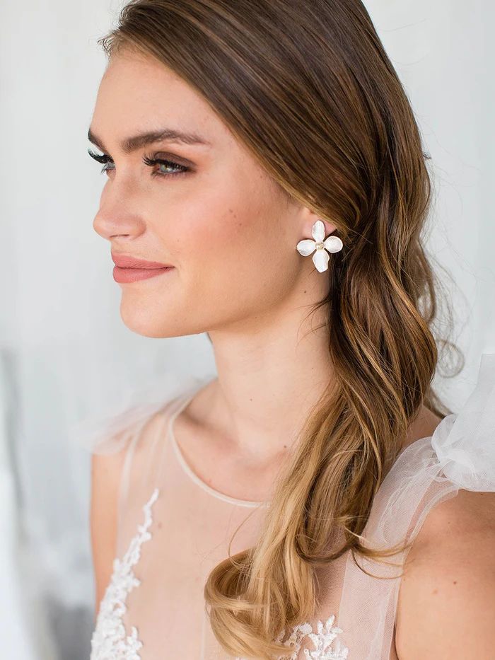 SAGE EARRINGS | BRIDES AND HAIRPINS