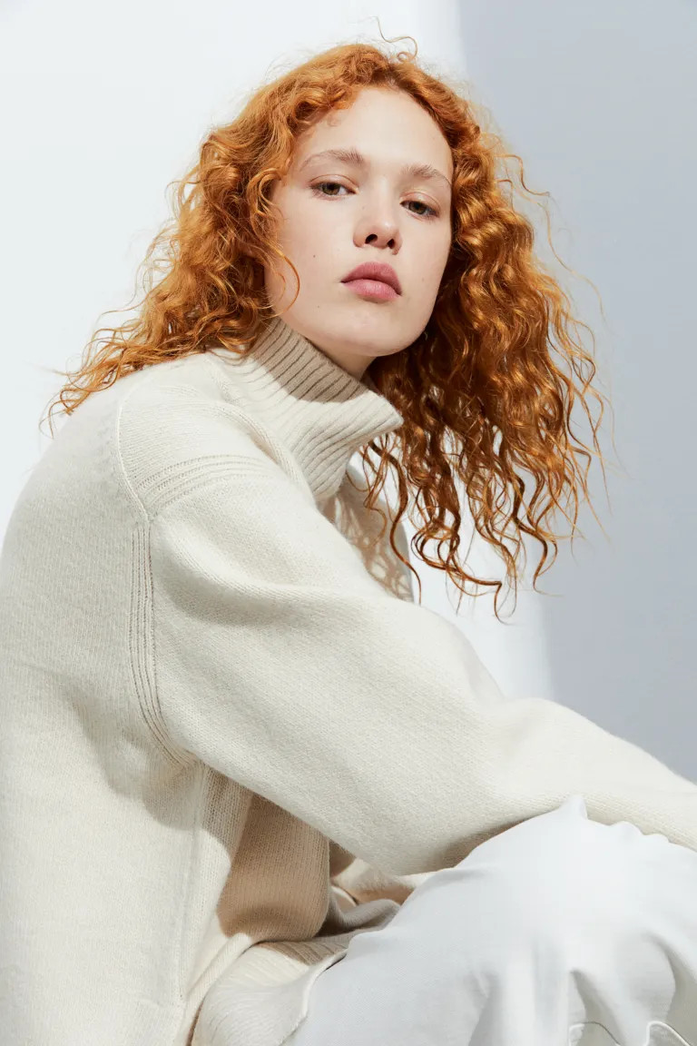 Oversized Turtleneck Sweater | H&M (US + CA)