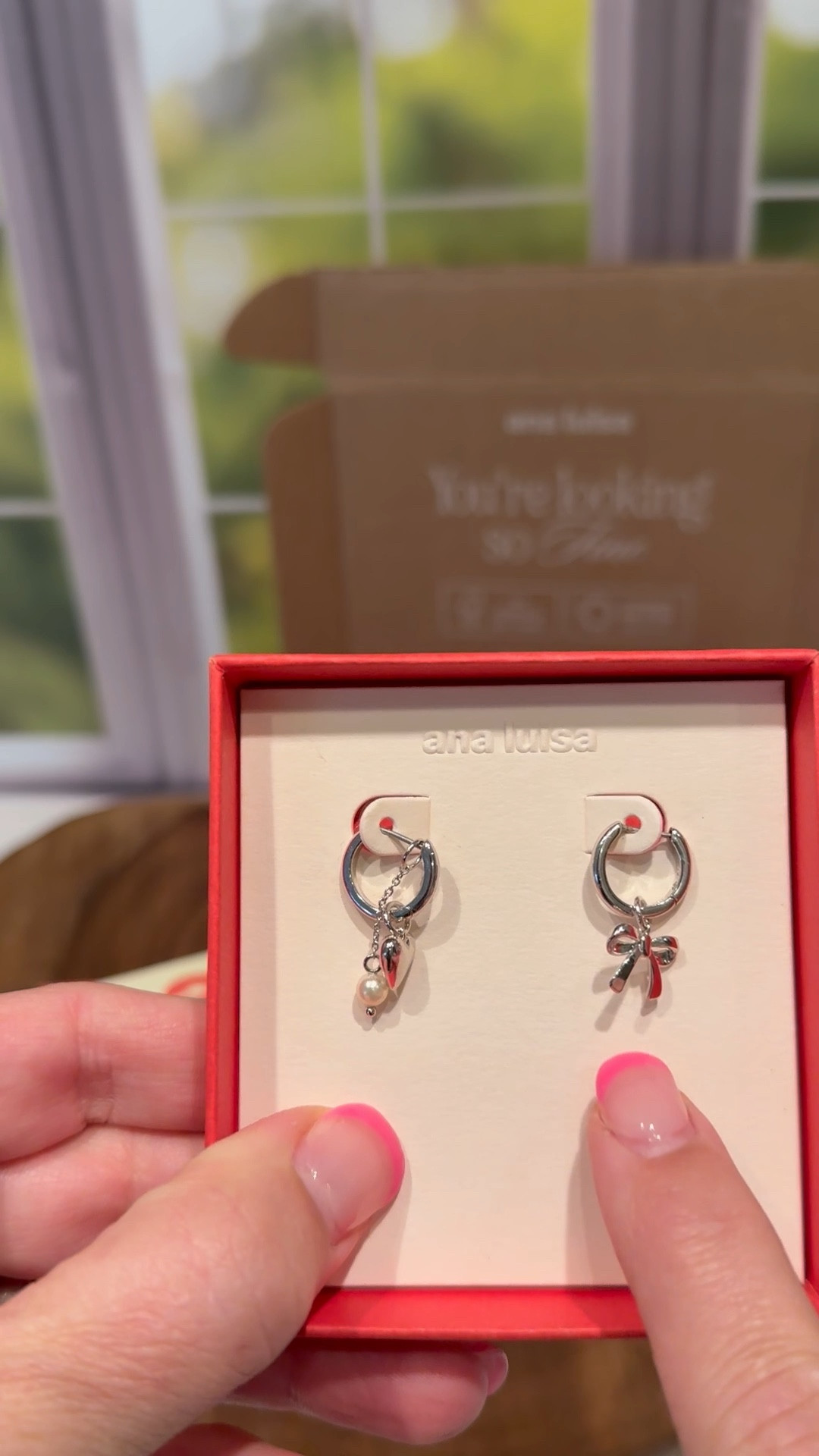 These Ana Luisa earrings would be perfect for Easter baskets! 🐰 One hoop has a heart with a pearl drop and the other earring has a cute  bow! 🎀

They have so many styles to choose from! They are long lasting, tarnish proof, and water resistant!!! 

#LTKFindsUnder50 #LTKWatchNow #LTKKids