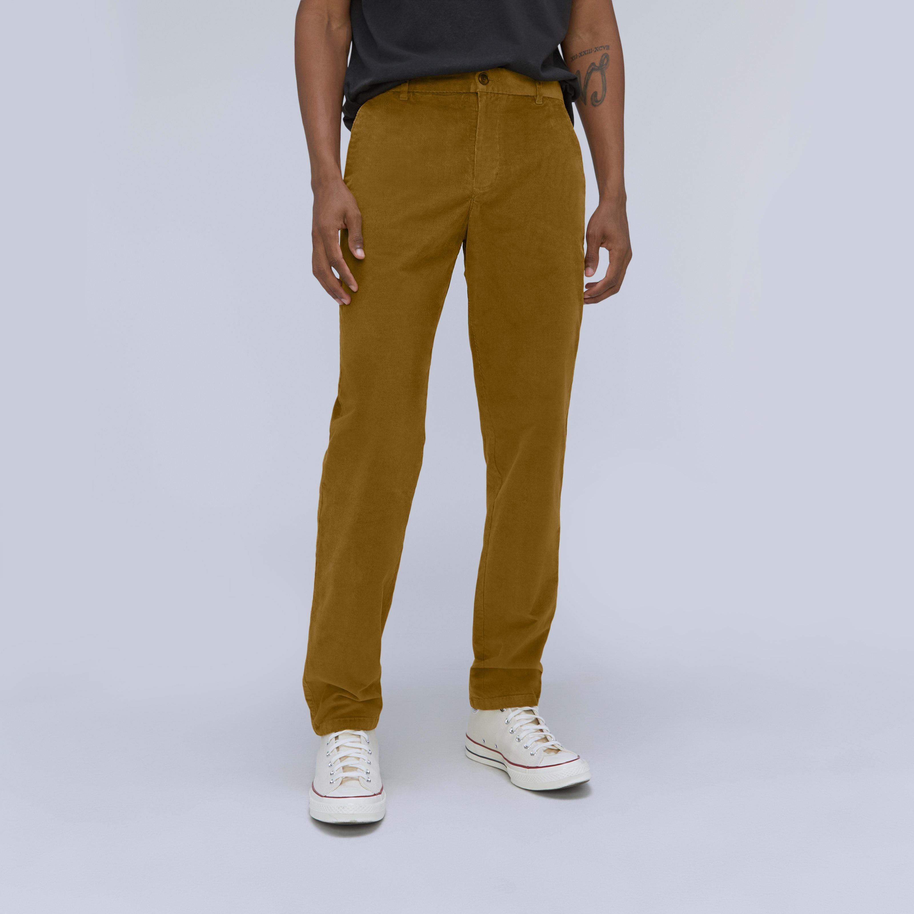 Men's Straight Fit Corduroy Pant by Everlane in Tapenade, Size 32x30 | Everlane
