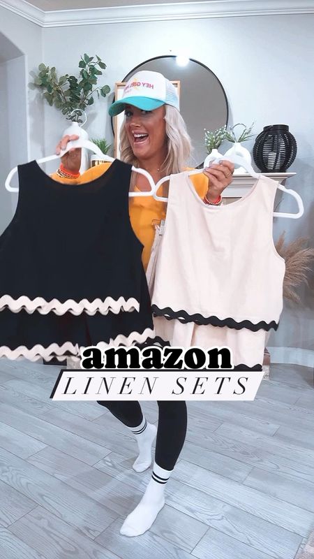 Amazon linen sets styled four ways!!! A few of these have a discount and I linked similar options! Wearing size medium

#LTKstyletip #LTKmidsize #LTKtravel