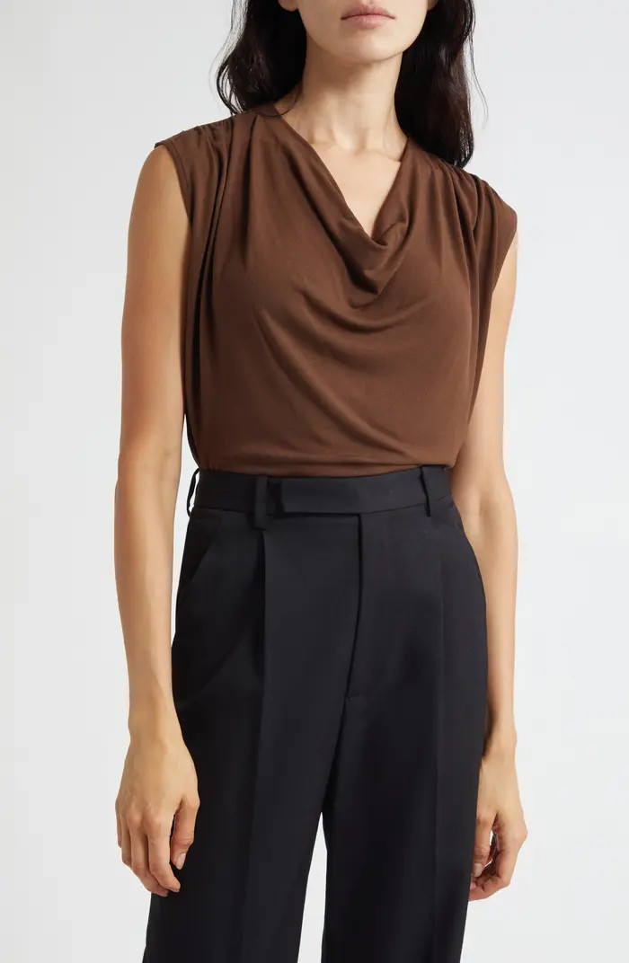 Cowl Neck Sleeveless Top | Nordstrom