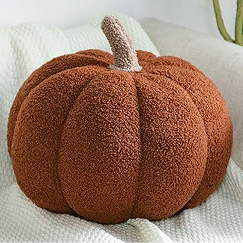Halloween Pumpkin Pillow, Handmade Halloween Pumpkin Throw Pillow Decor, Halloween Plush Stuffed ... | Amazon (US)