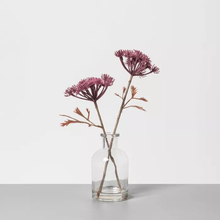 Faux Dried Achillea Arrangement Clear - Hearth & Hand™ with Magnolia | Target