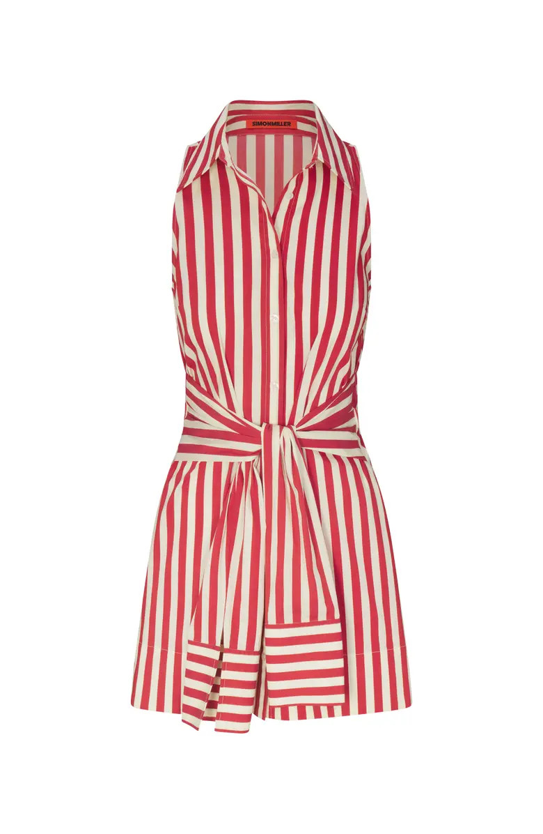 Inna Sleeveless Poplin Mini Dress | Nordstrom