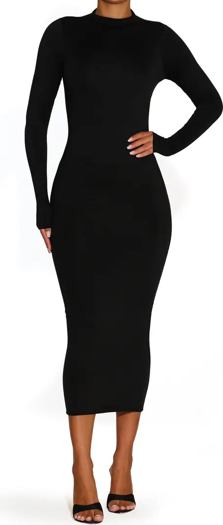 Bare Long Sleeve Midi Dress | Nordstrom Rack