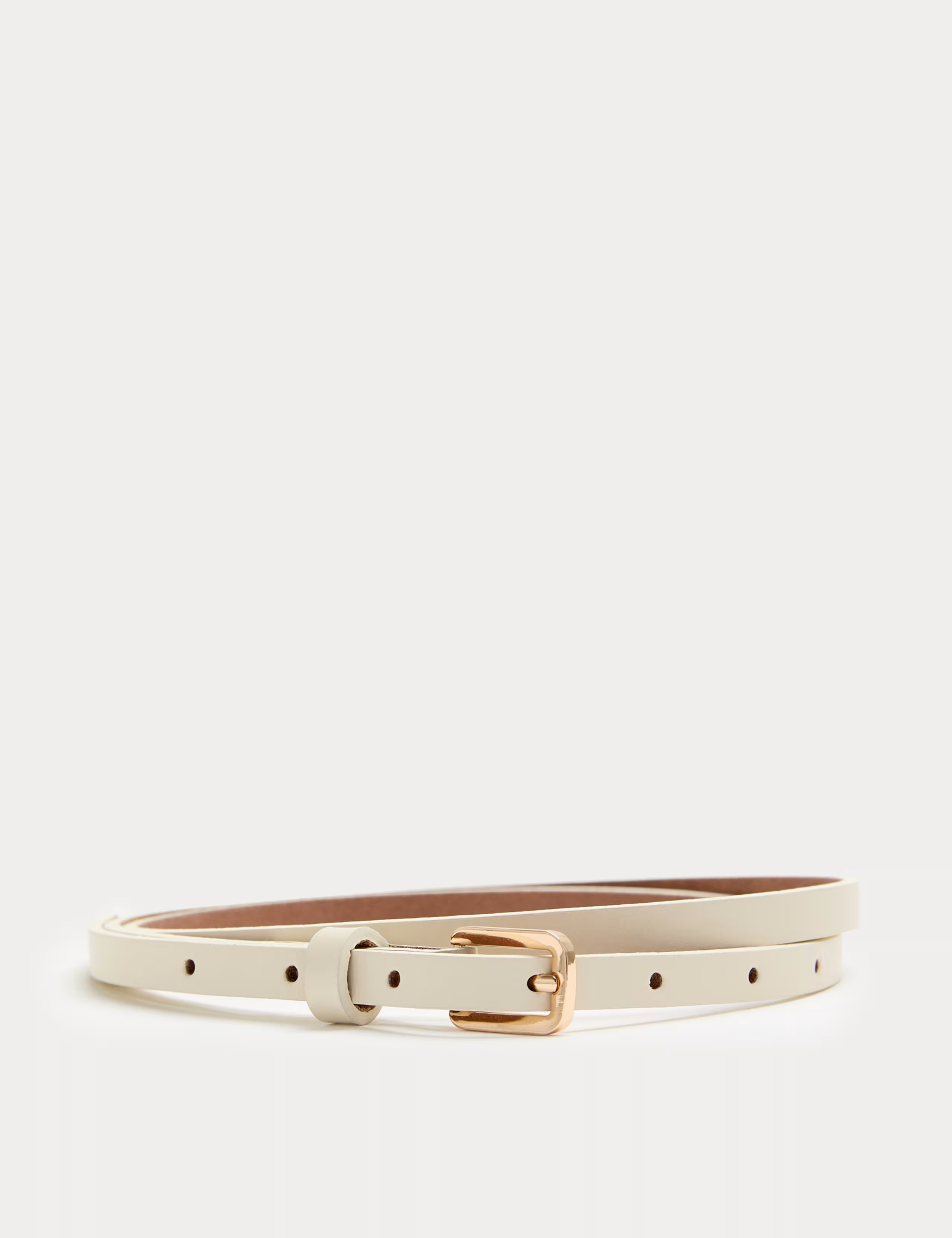 Leather Skinny Buckle Jeans Belt | Marks & Spencer (UK)