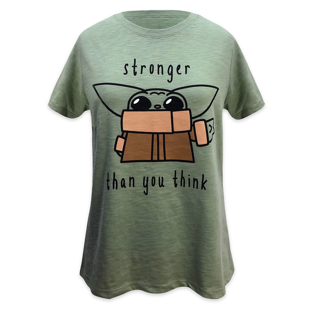 The Child ''Stronger'' T-Shirt for Women Star Wars: The Mandalorian Official shopDisney | Disney Store