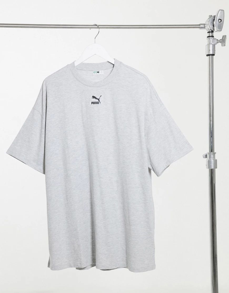 Puma t-shirt dress in gray-Grey | ASOS (Global)