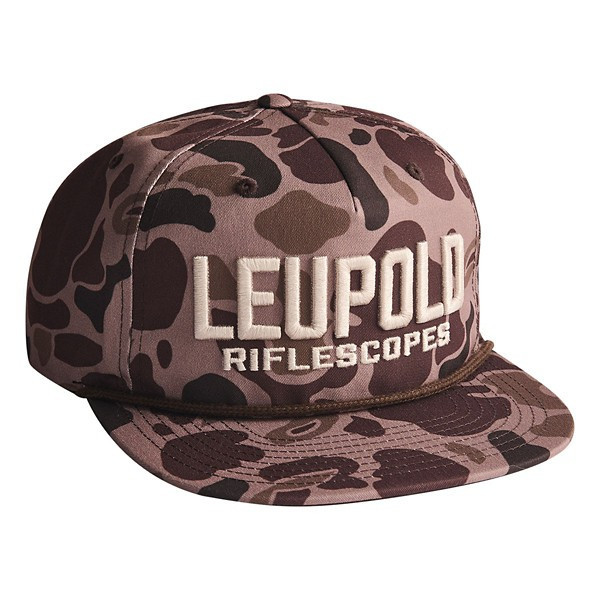 Men's Leupold Retro Roper Hunting Adjustable Hat One Size Bark Duck Camo | Scheels