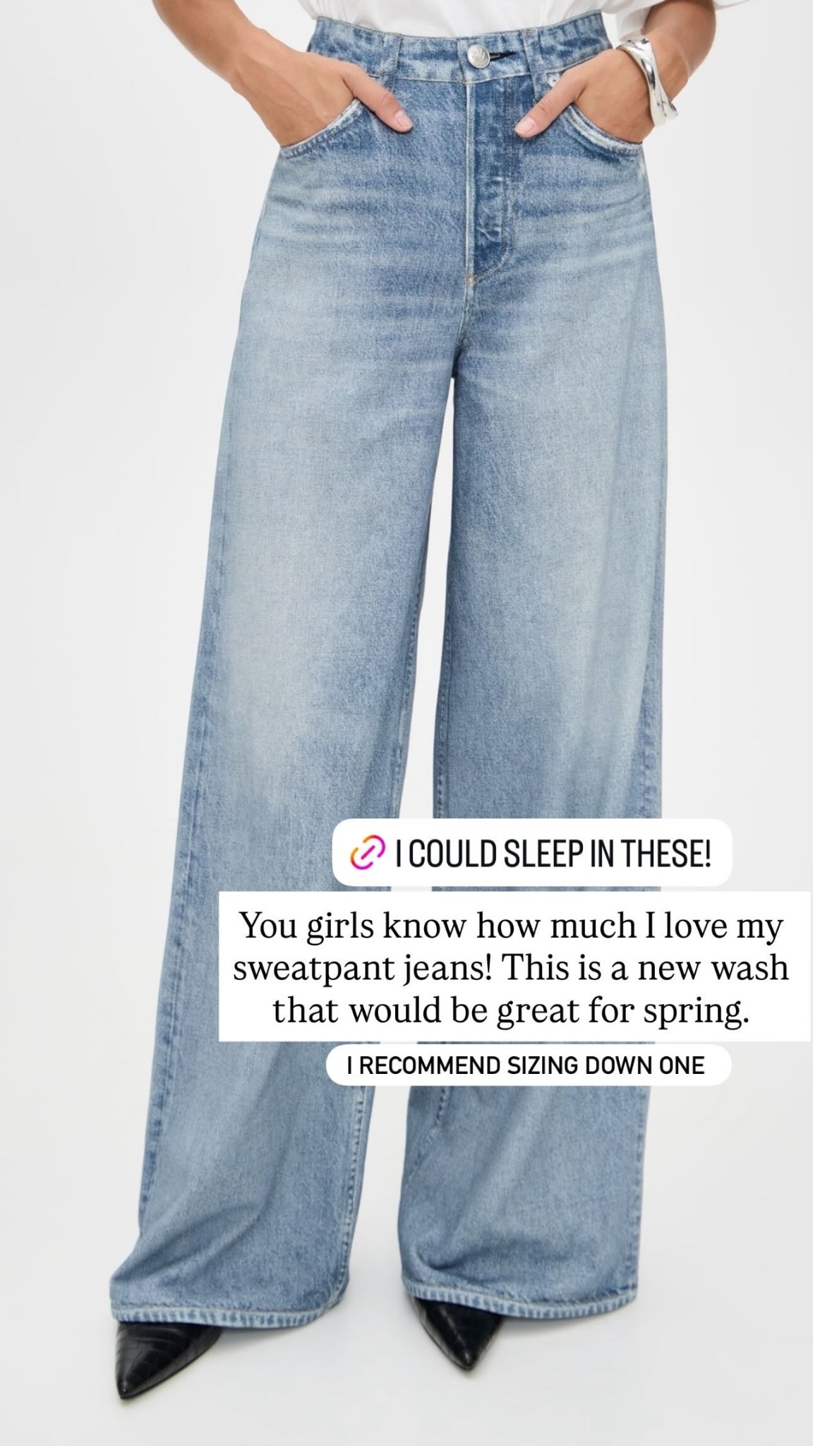 You girls know how much I love my sweatpant jeans! This is a new wash that would be great for spring.

#LTKSeasonal #LTKgrwm #LTKootd