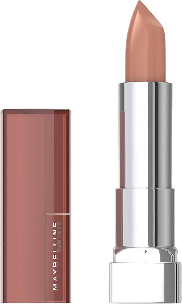 Maybelline Color Sensational Lipstick, Lip Makeup, Cream Finish, Hydrating Lipstick, Nude, Pink, ... | Amazon (US)