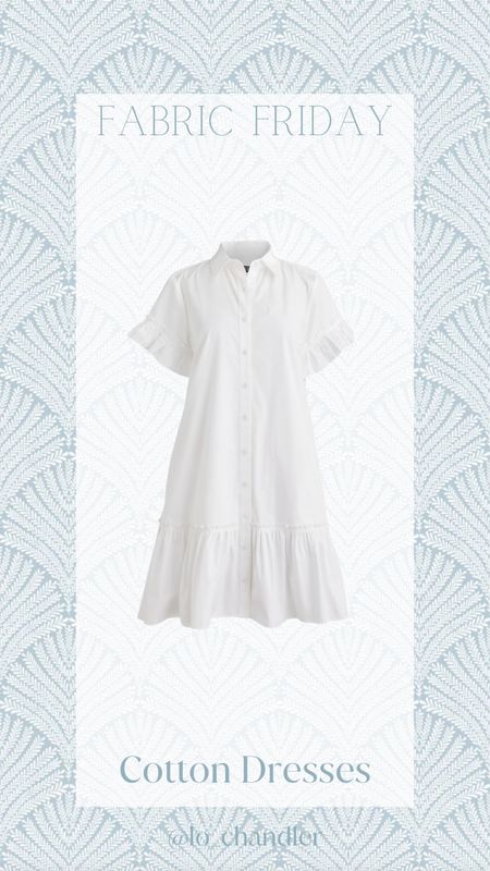 Such a cute basic cotton dress from J.Crew! It’s currently on sale and is perfect to dress up or down 




Cotton dress
J.Crew dress
Sale alert
White dress 
Summer dress

#LTKsalealert #LTKbeauty #LTKstyletip