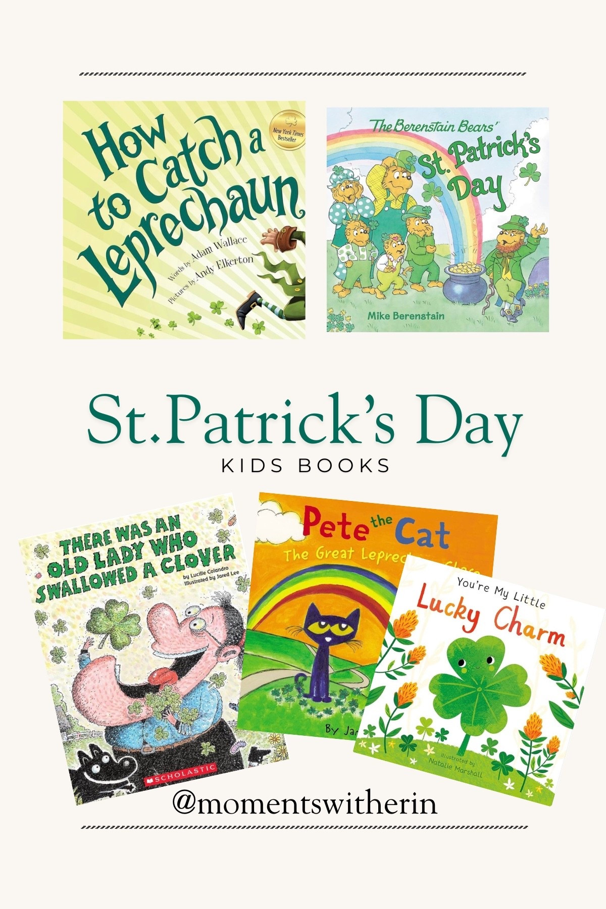 St.Patrick’s Day Popular Children Books 📚 here are some popular reading books for the holiday St.Patrick’s

#LTKKids #LTKstorytime #LTKSeasonal